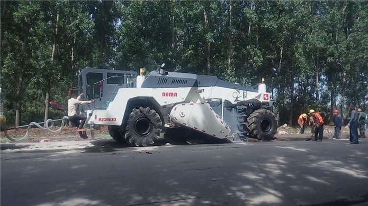 RZ2500，舞陽施工